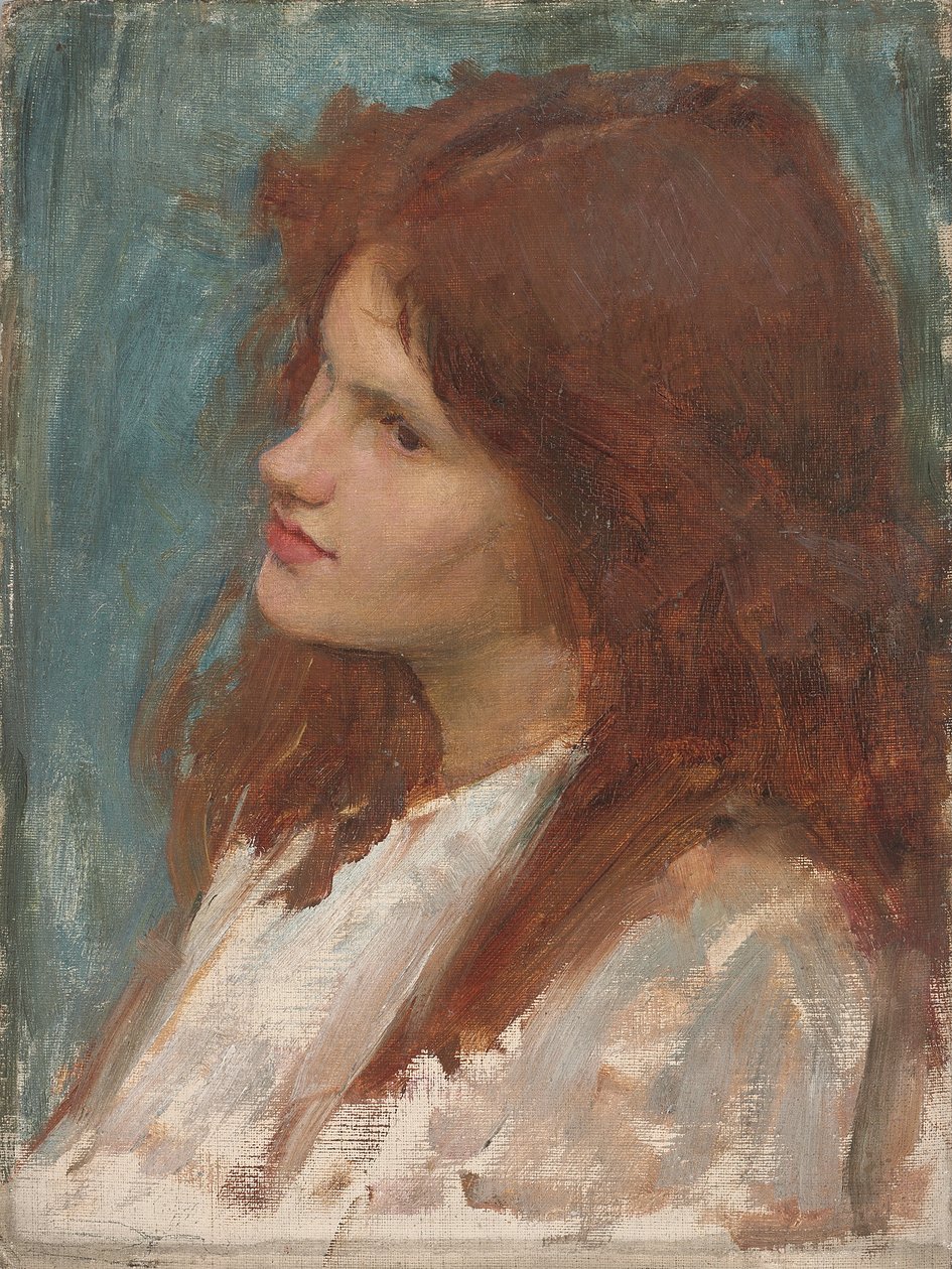 Kız Başı, c. 1892-1900 by John William Waterhouse
