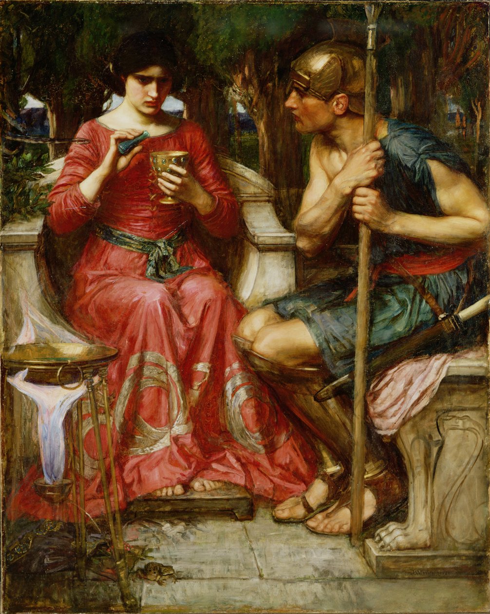 Jason ve Medea by John William Waterhouse