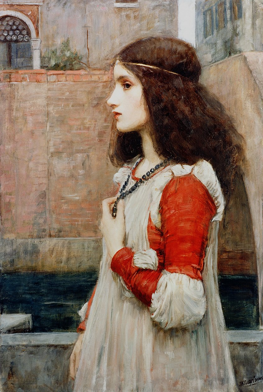 Juliet (tuval üzerine yağlı boya) by John William Waterhouse