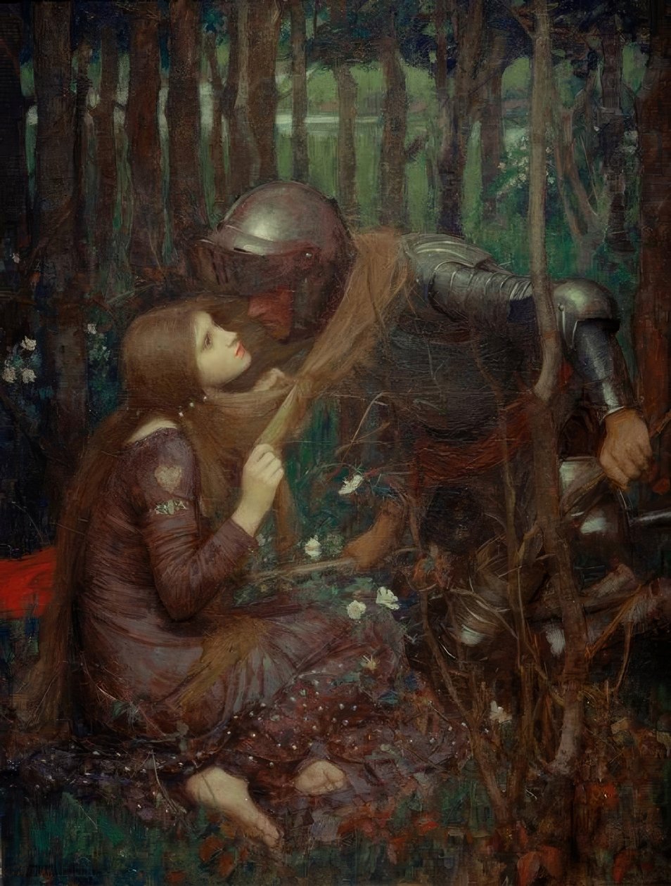 Merhametsiz güzel bayan by John William Waterhouse