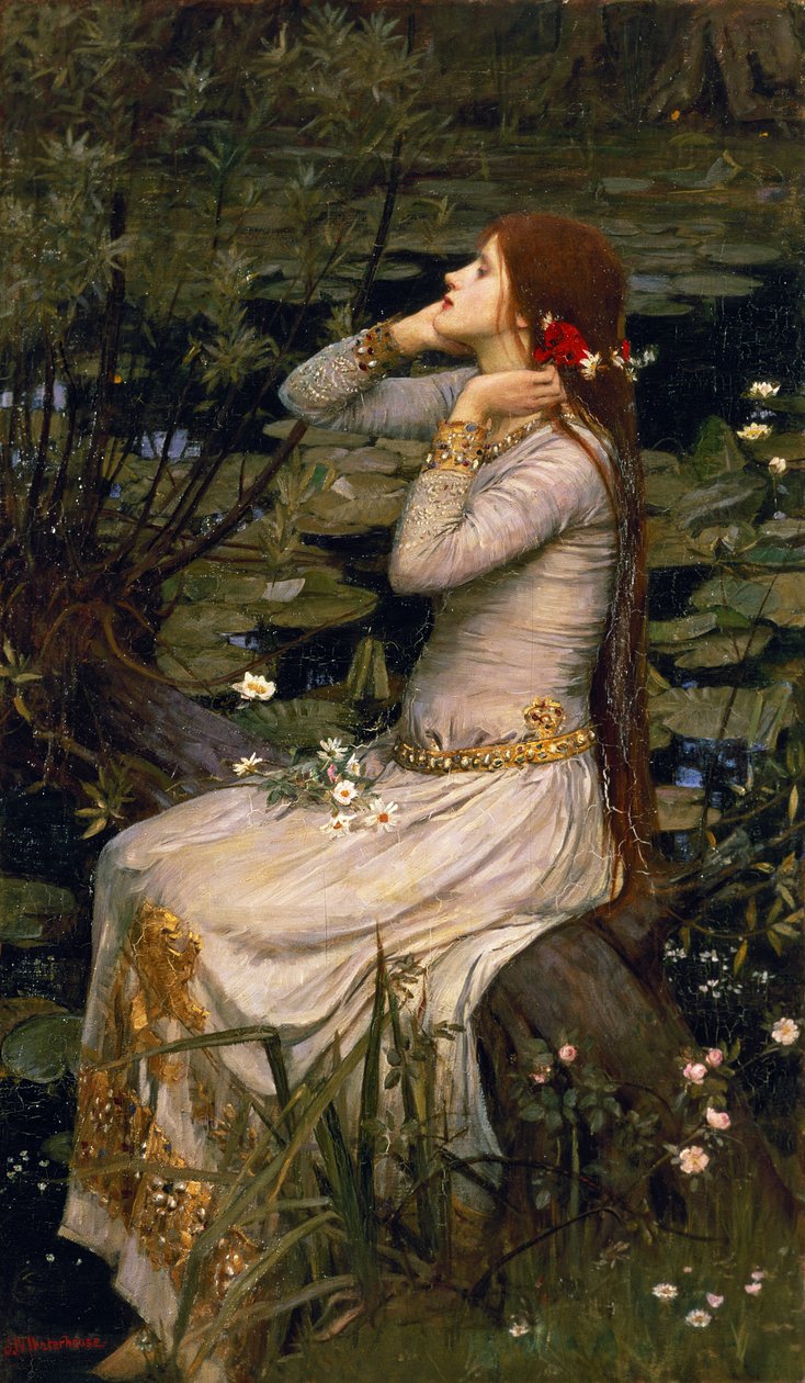 Ofelia, 1894 by John William Waterhouse