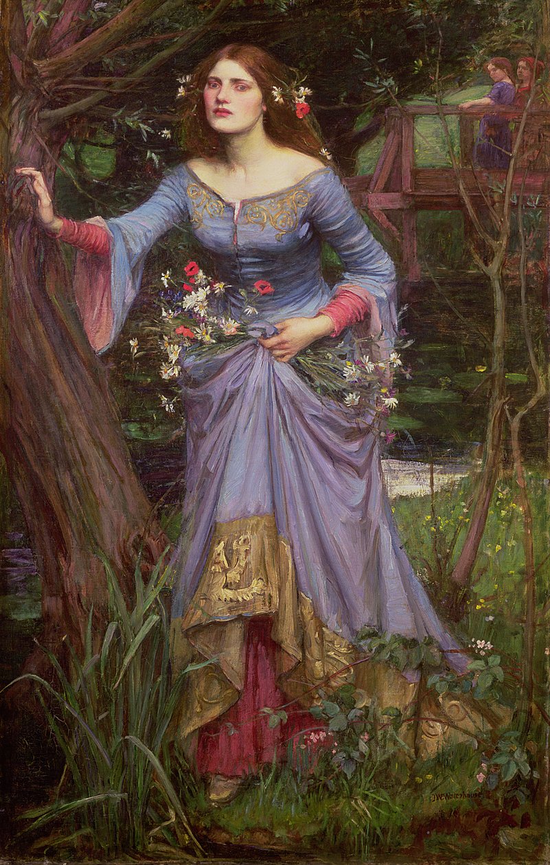 Ofelia, 1910 by John William Waterhouse