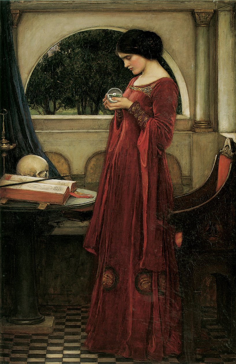 Kristal Top by John William Waterhouse