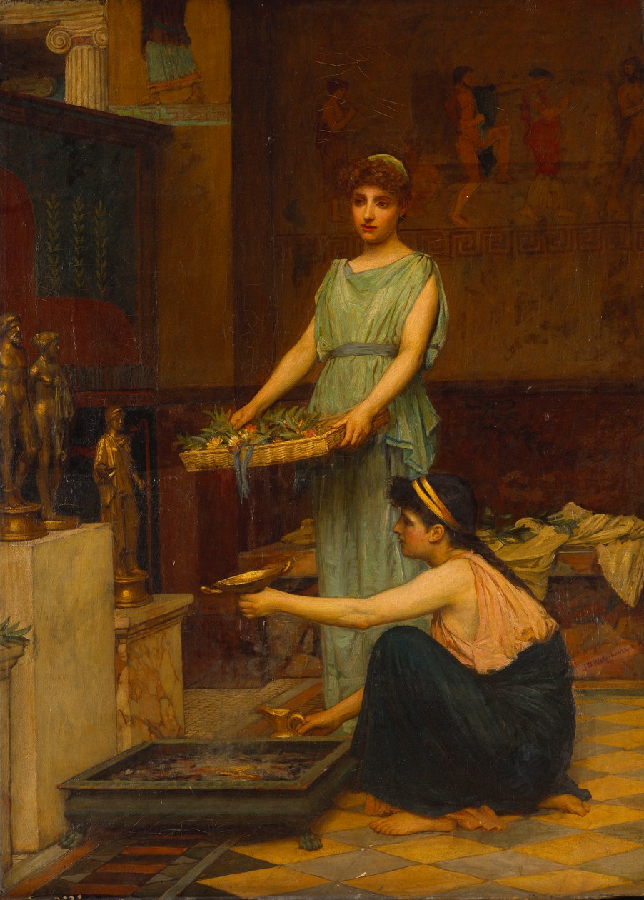 Tanrıların Evi by John William Waterhouse