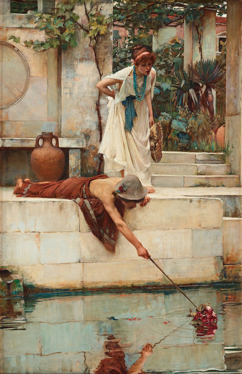 Kurtarma, c. 1890. by John William Waterhouse