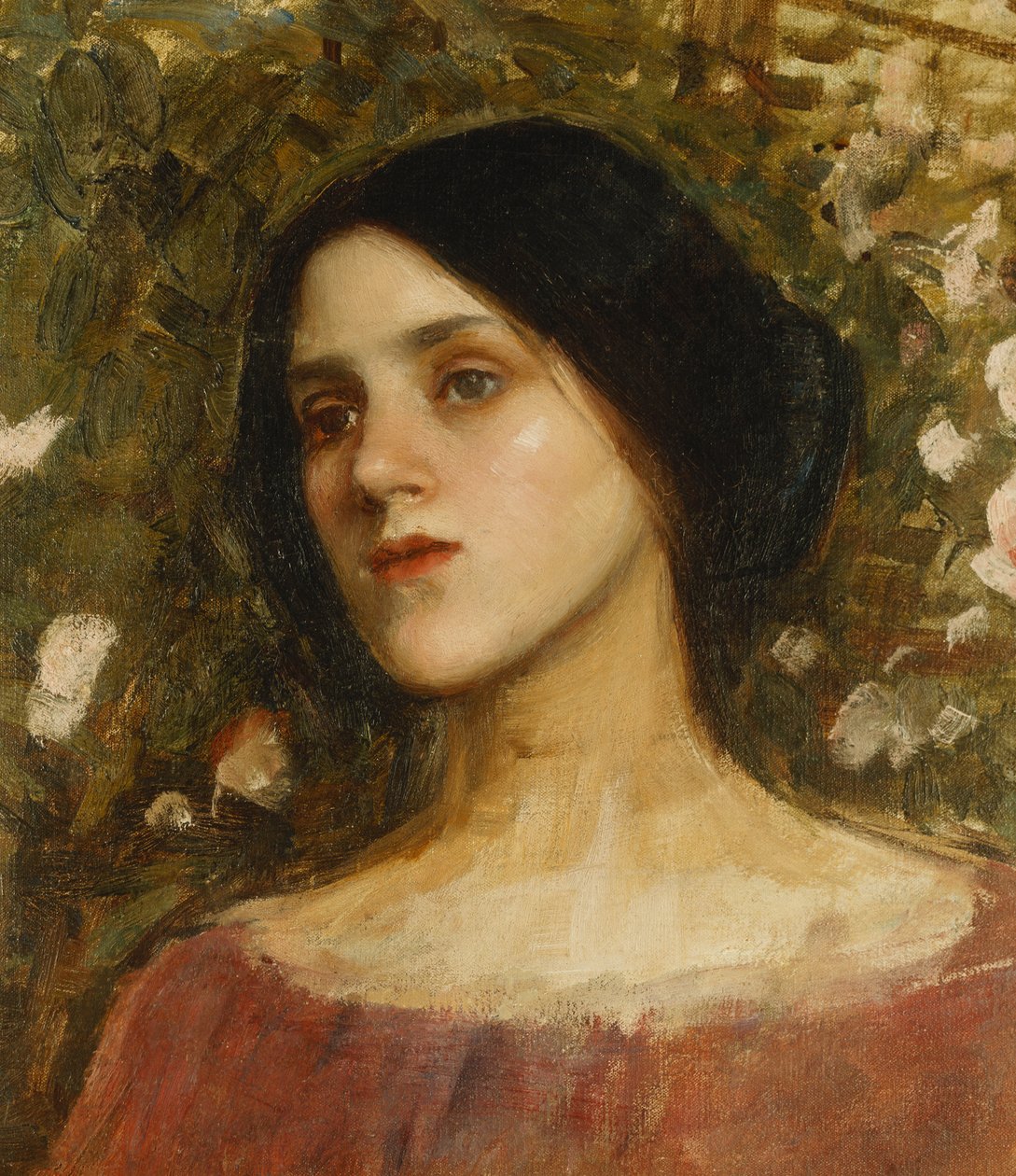 Gül Kulübesi, by John William Waterhouse