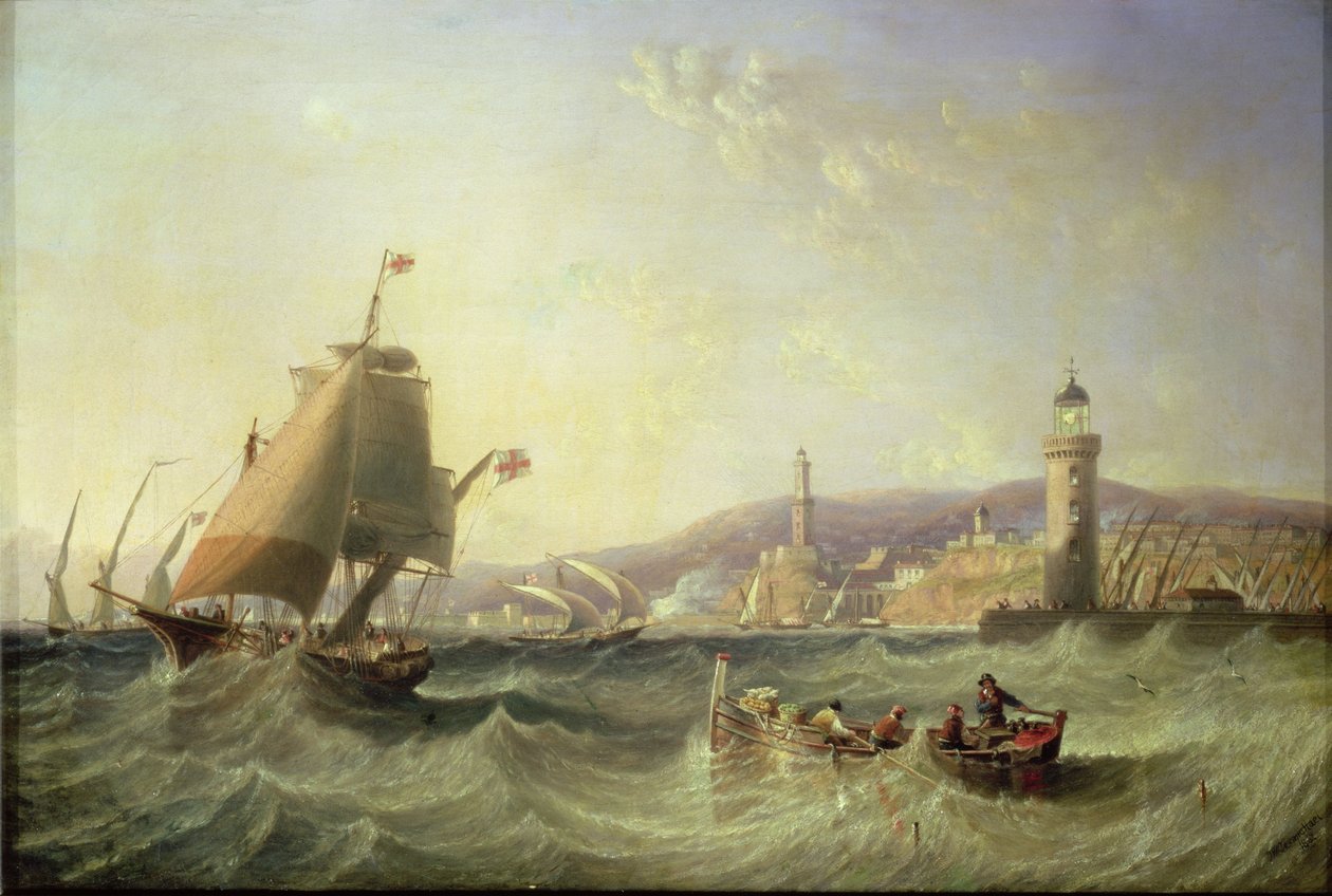 Cenova, 1862 by John Wilson Carmichael