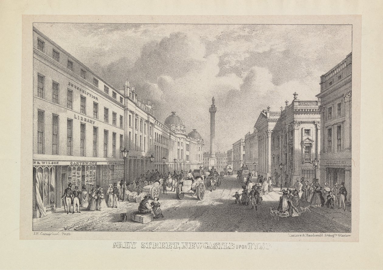 Gri Sokak, Newcastle by John Wilson Carmichael