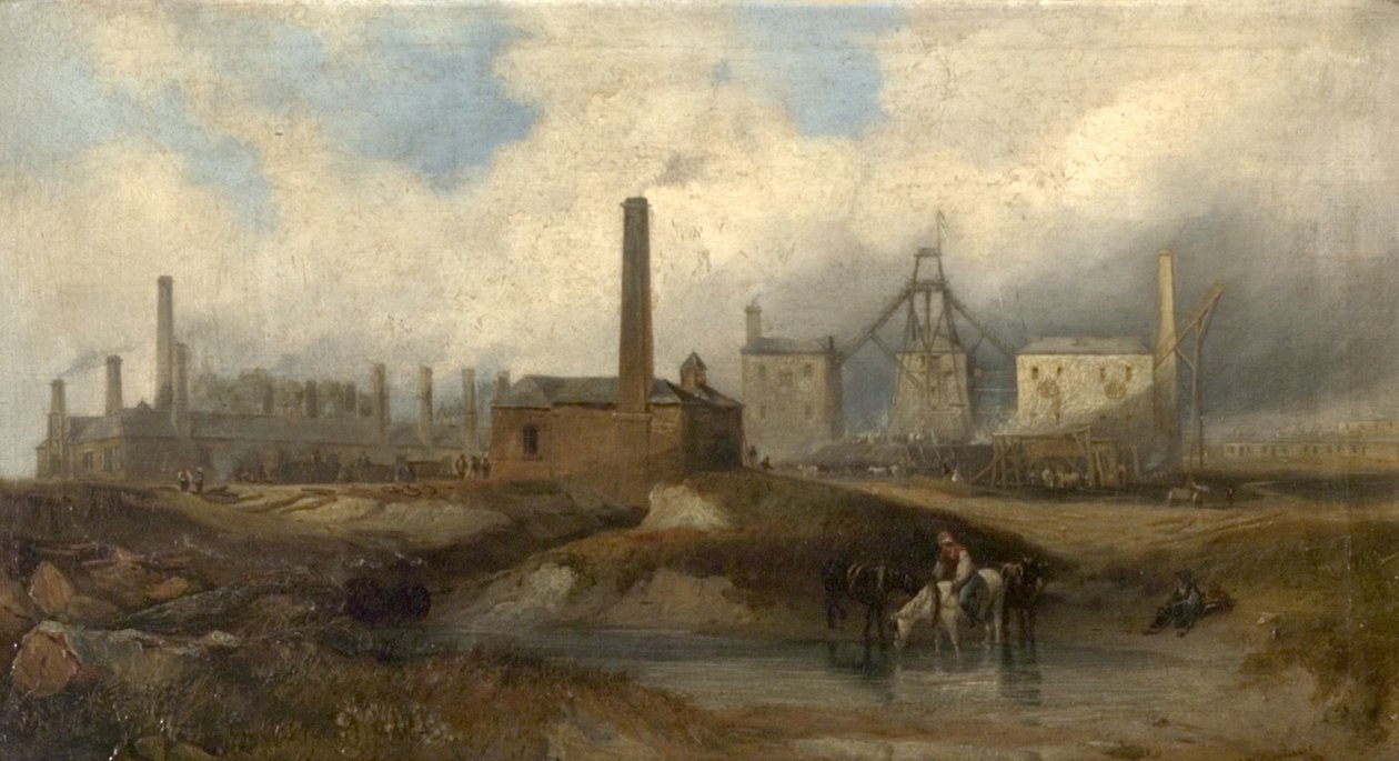 Sanayi Sahnesi, 1833 by John Wilson Carmichael