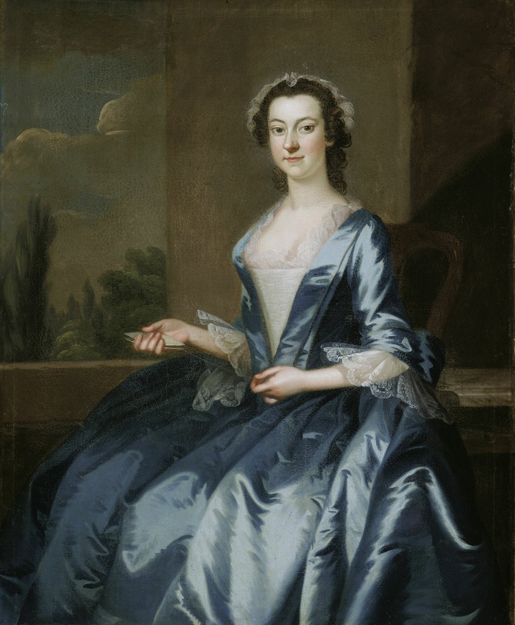 Bir kadının portresi, 174952. by John Wollaston