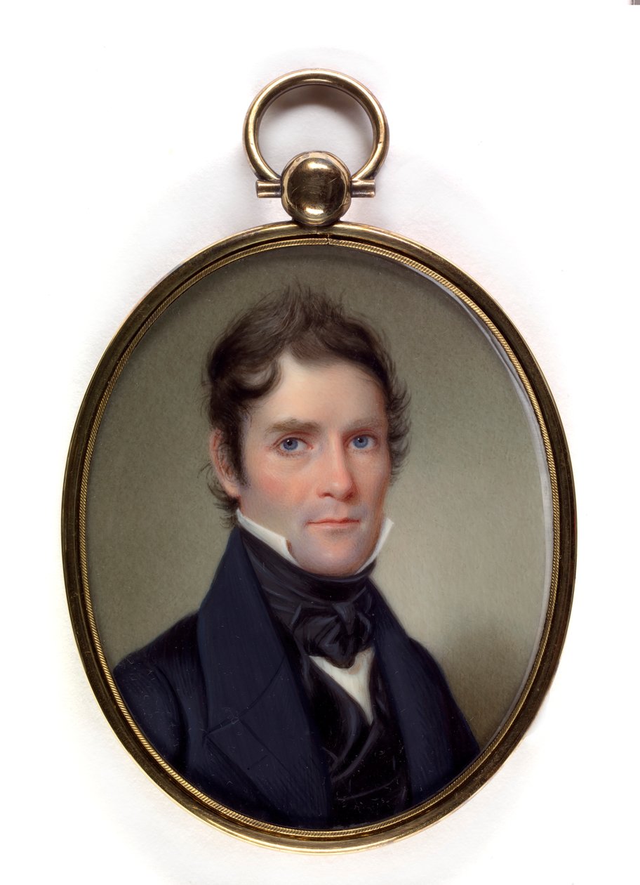 Albay Elijah Rice, 1839. by John Wood Dodge
