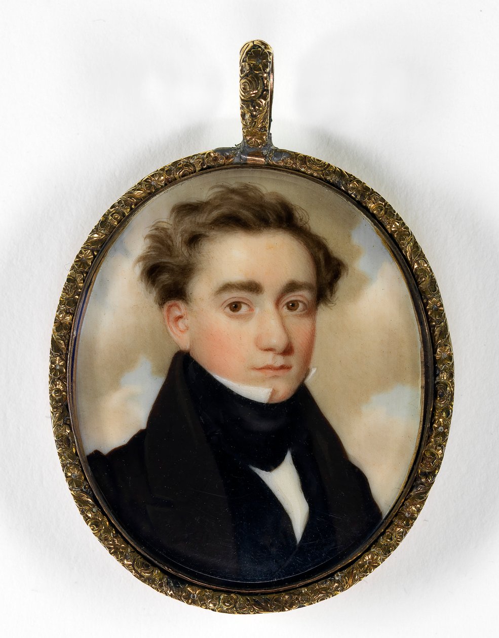 Bir Beyefendinin Portresi, 1832. by John Wood Dodge