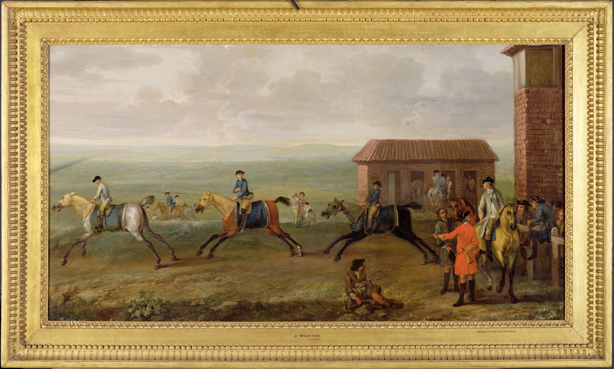 Lord Portmore Yarış Atlarını Newmarket Heath