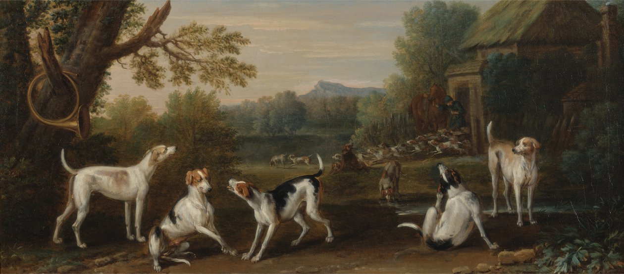 Tazıların Serbest Bırakılması, c.1765 by John Wootton