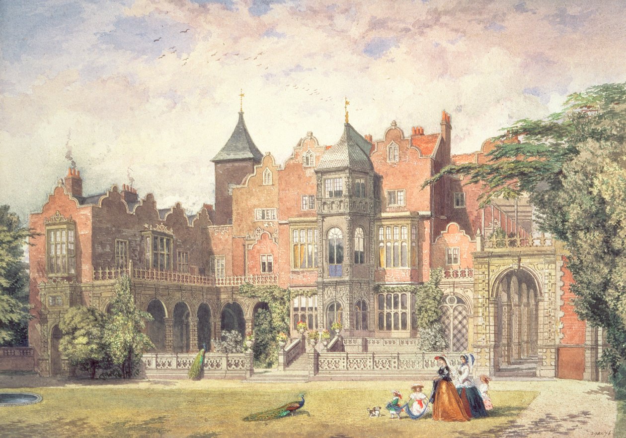 Hollanda Evi, Kensington by John Wykeham Archer