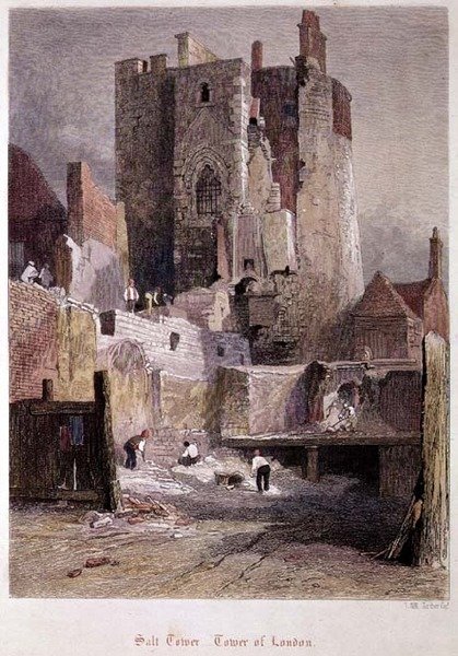 Londra Kulesi: Tuz Kulesi by John Wykeham Archer