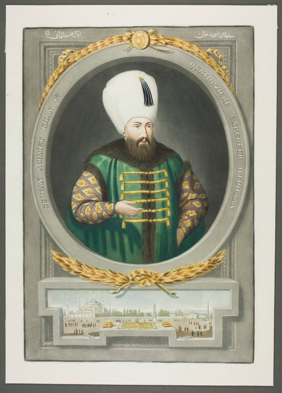 Ahmet Kahn I, Türkiye İmparatorlarının Portreleri