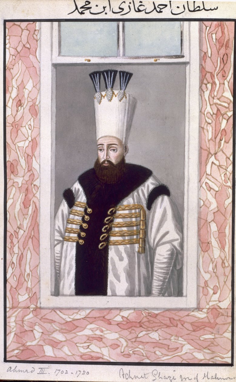 Ahmed (1673-1736) Sultan 1703-30, 