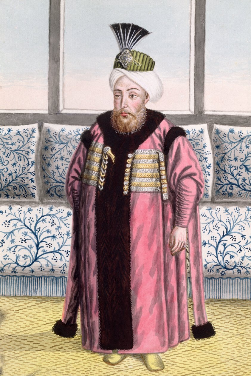 Mustafa II, Osmanlı İmparatoru, 1808 by John Young