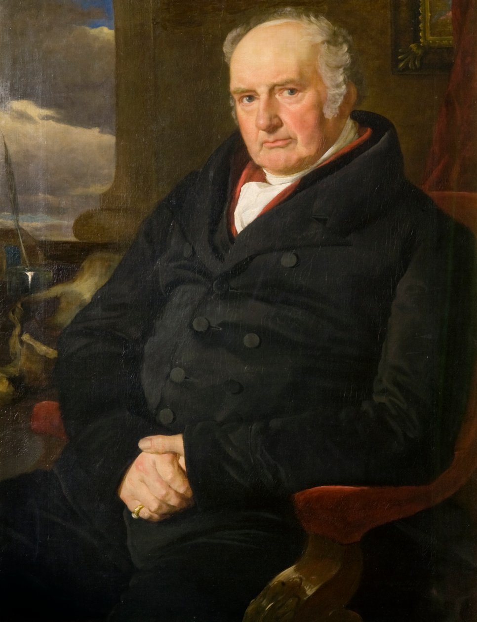 John Crichton, Cerrah (1772-1860), 1841 dolayları (tuval üzerine yağlı boya) by John Zephaniah Bell