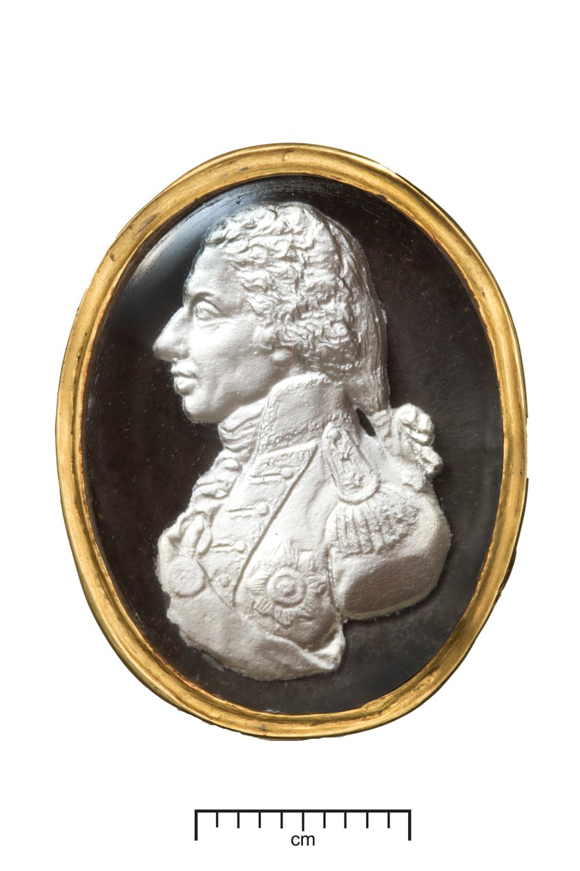 Amiral Lord Nelson Altın Yüzük, c.1820 (altın ve sülfür) by John after De Vaere