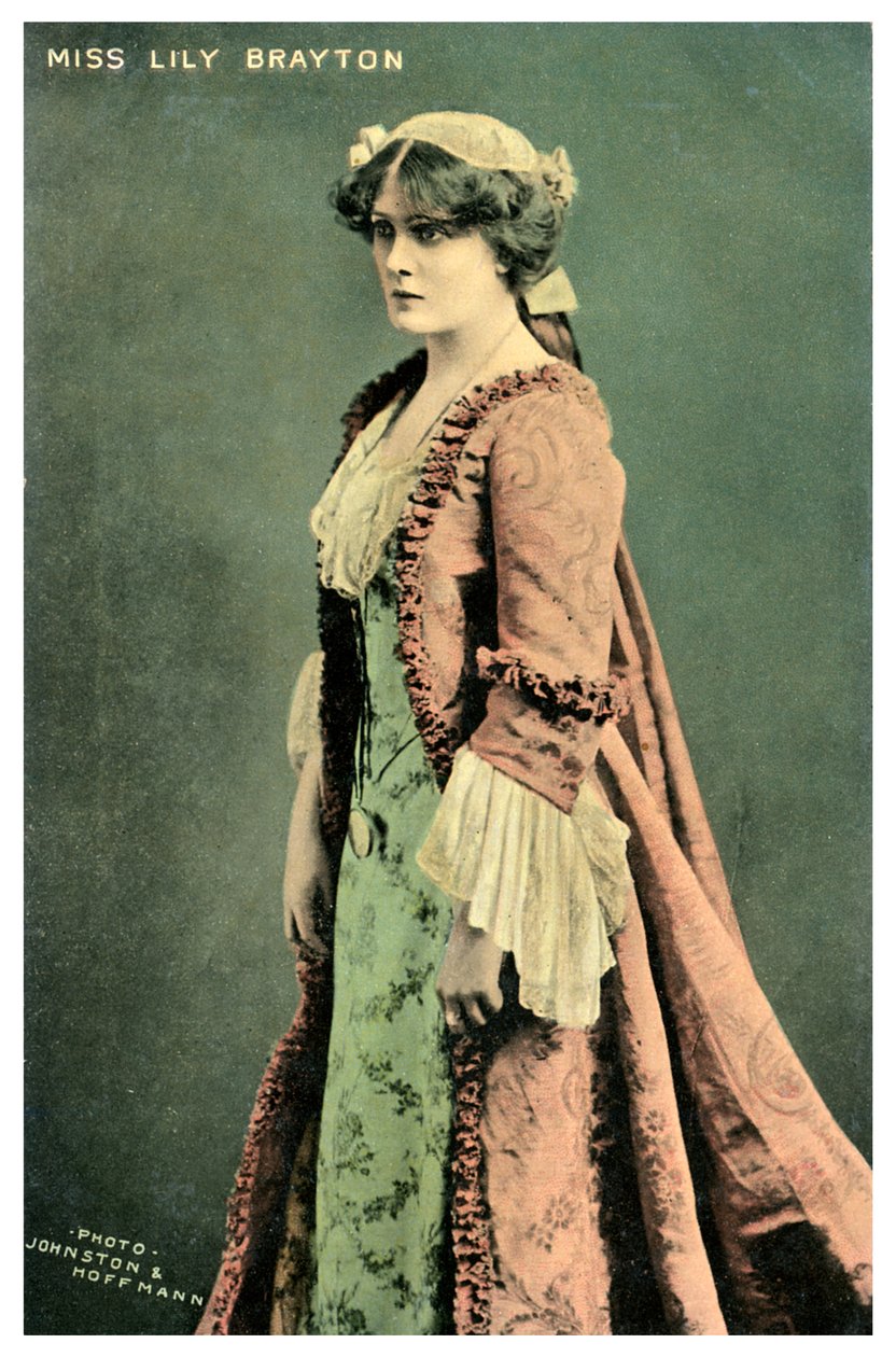 Lily Brayton, İngiliz aktris, 1900-1919. by Johnston and Hoffman