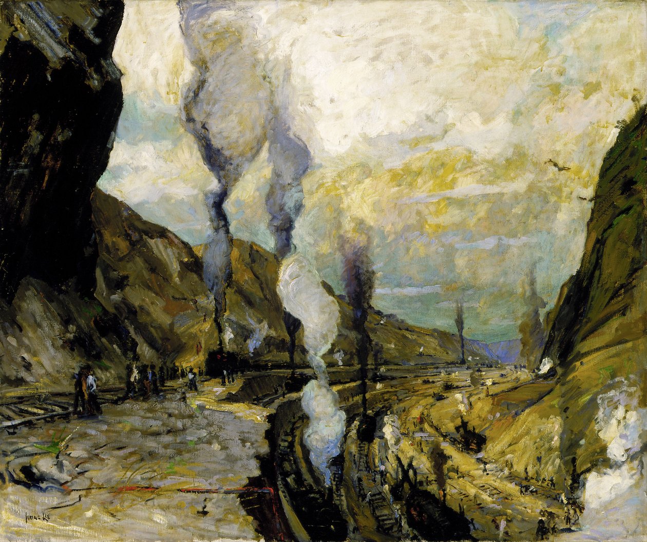 Culebra Kesimi, 1913 by Jonas Lie