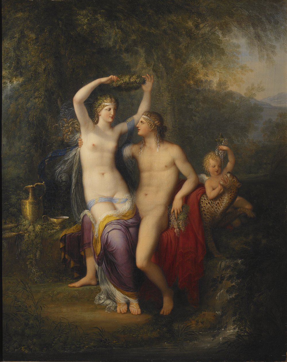 Bacchus ve Ariadne by Jonas Akerstrom
