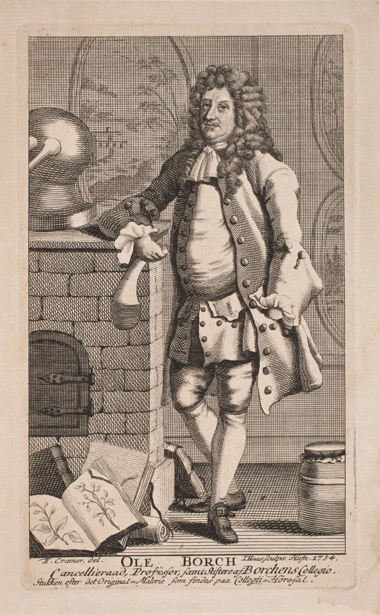 Profesör Ole Borch by Jonas Haas