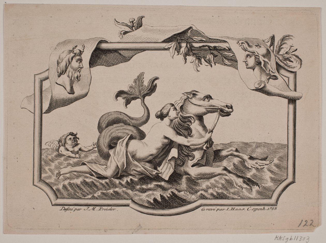 Titelvignet. Amfitrite på havet by Jonas Haas