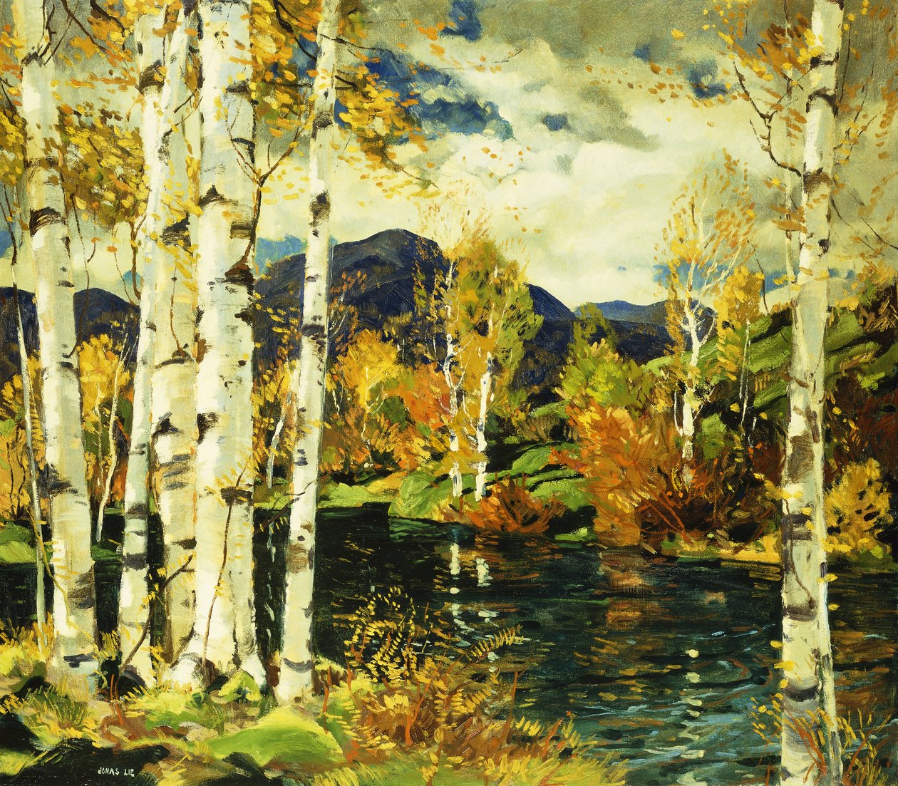 huş ağacı by Jonas Lie
