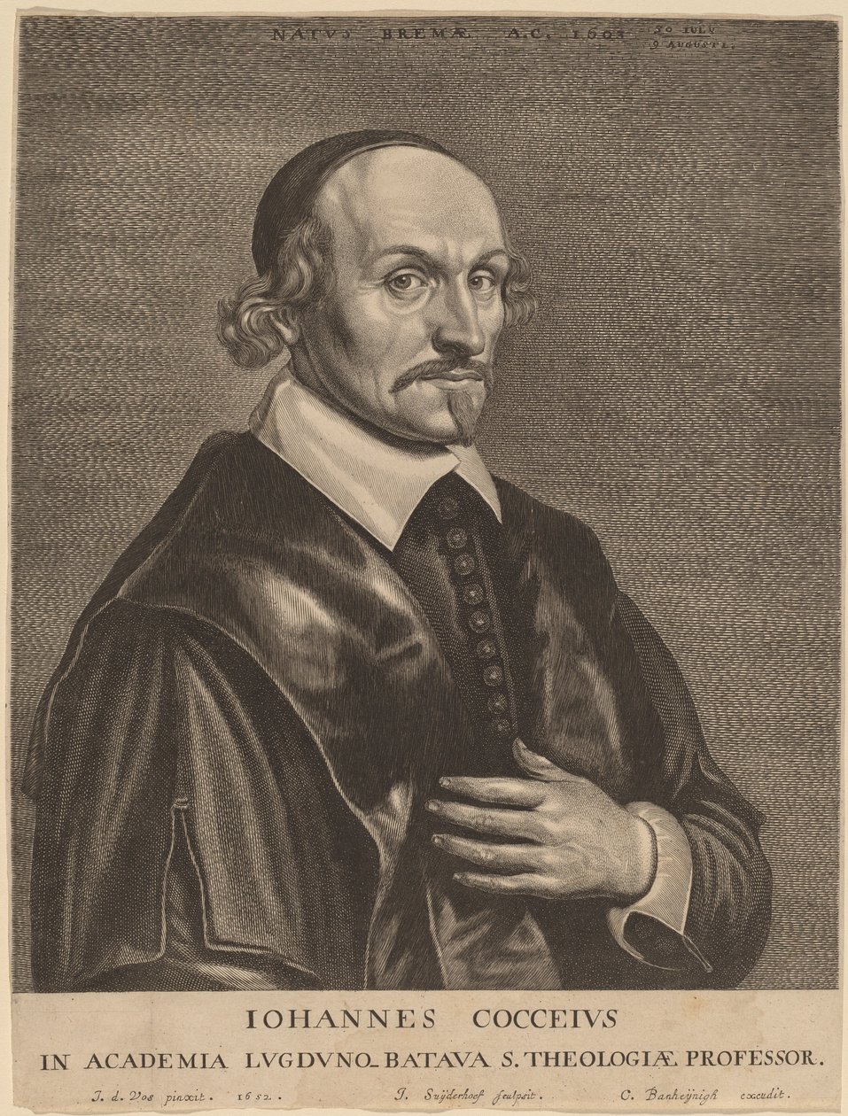 John Cocceius by Jonas Suyderhoff after Jan de Vos