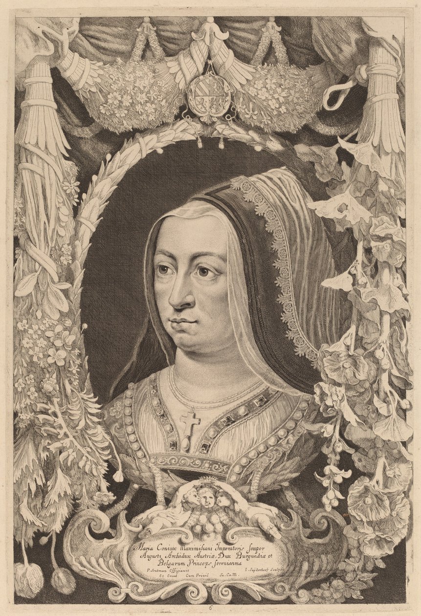Burgonya Maria, İmparatoriçe ve Maximilian I