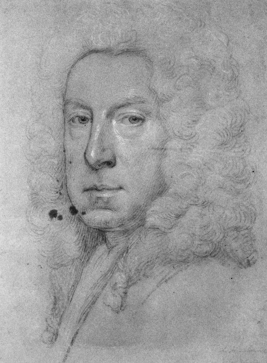 Otoportre, c.1738 (kağıt üzerinde tebeşir) by Jonathan Richardson