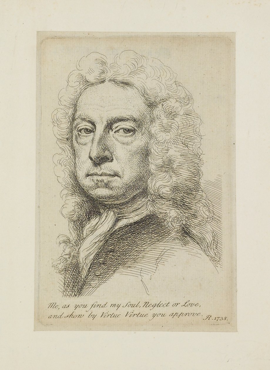 Kendi portresi, 1738 by Jonathan Richardson