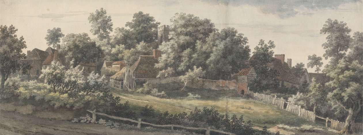 Harbledown, Canterbury yakınlarındaki bir köy by Jonathan Skelton