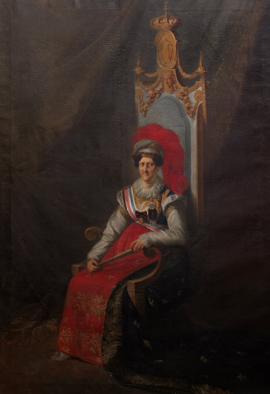 Carlota Joaquina (1775-1830), Portekiz Kraliçesi by João Baptista Ribeiro