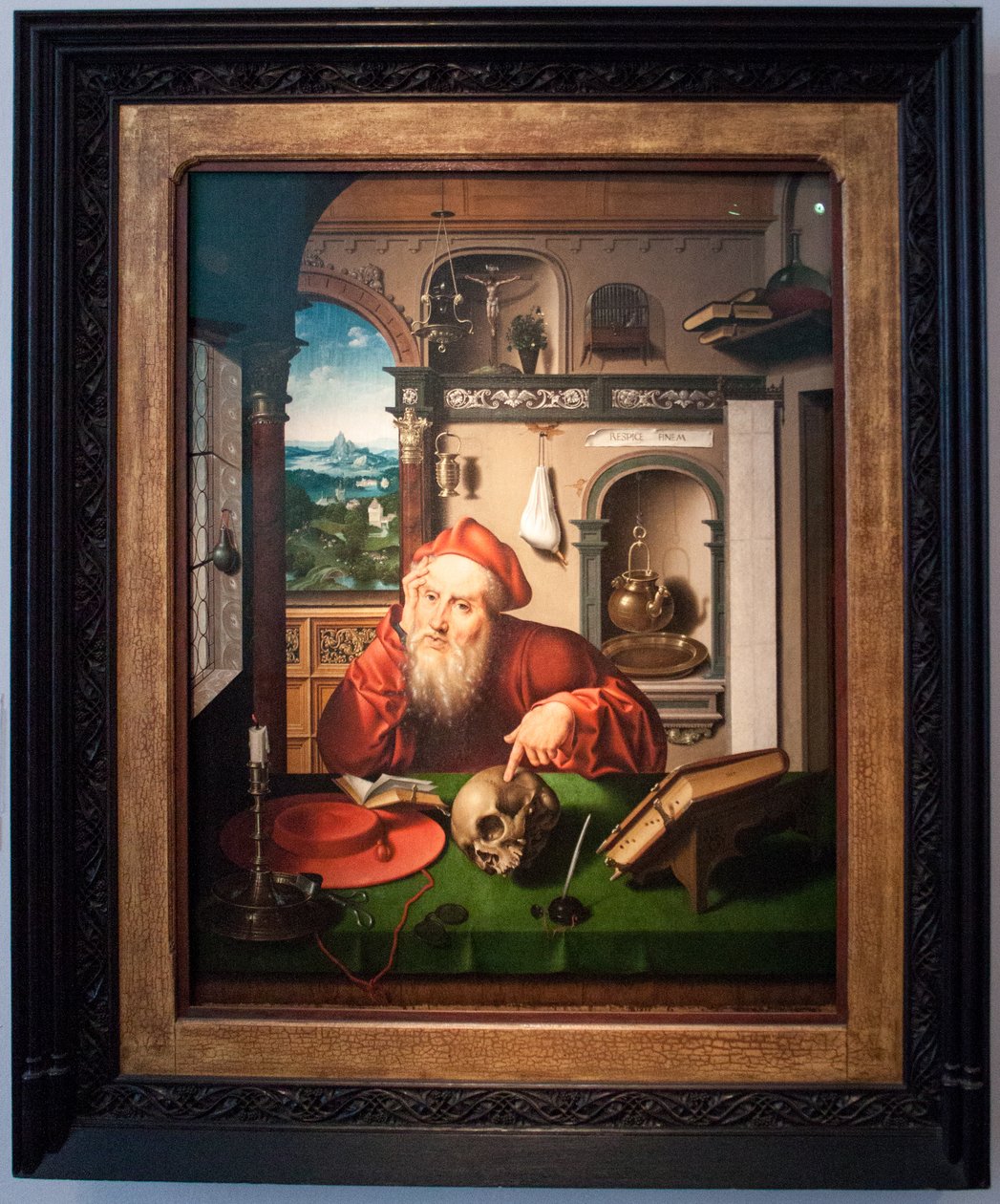 Szent JeromosnDeutsch: Der heilige Hieronymusn by Joos van Cleve