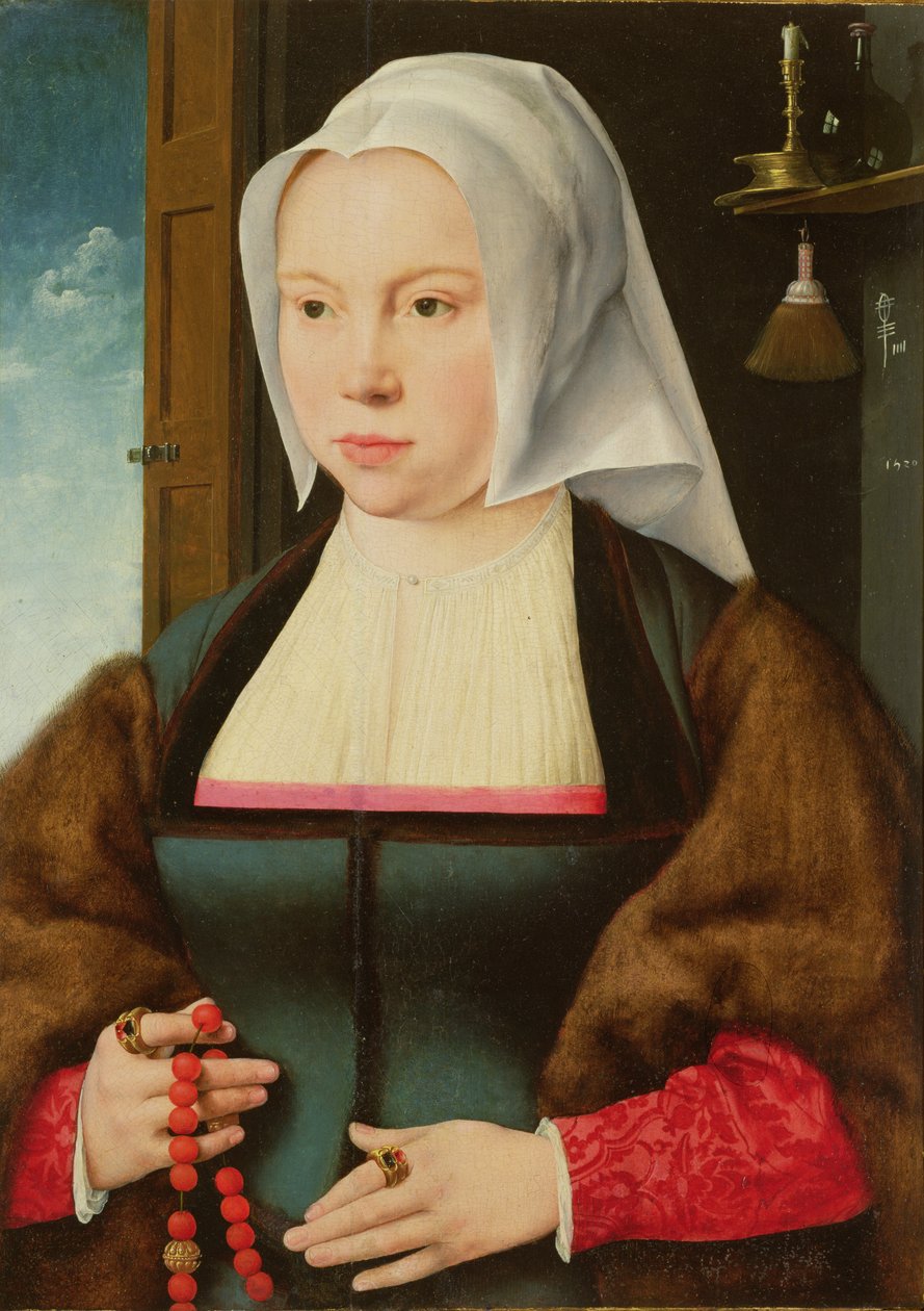 Bilinmeyen Bir Hanımın Portresi, 1527 by Joos van Cleve