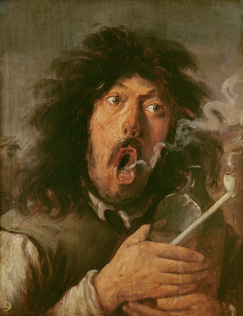 The Smoker  by Joos van Craesbeeck