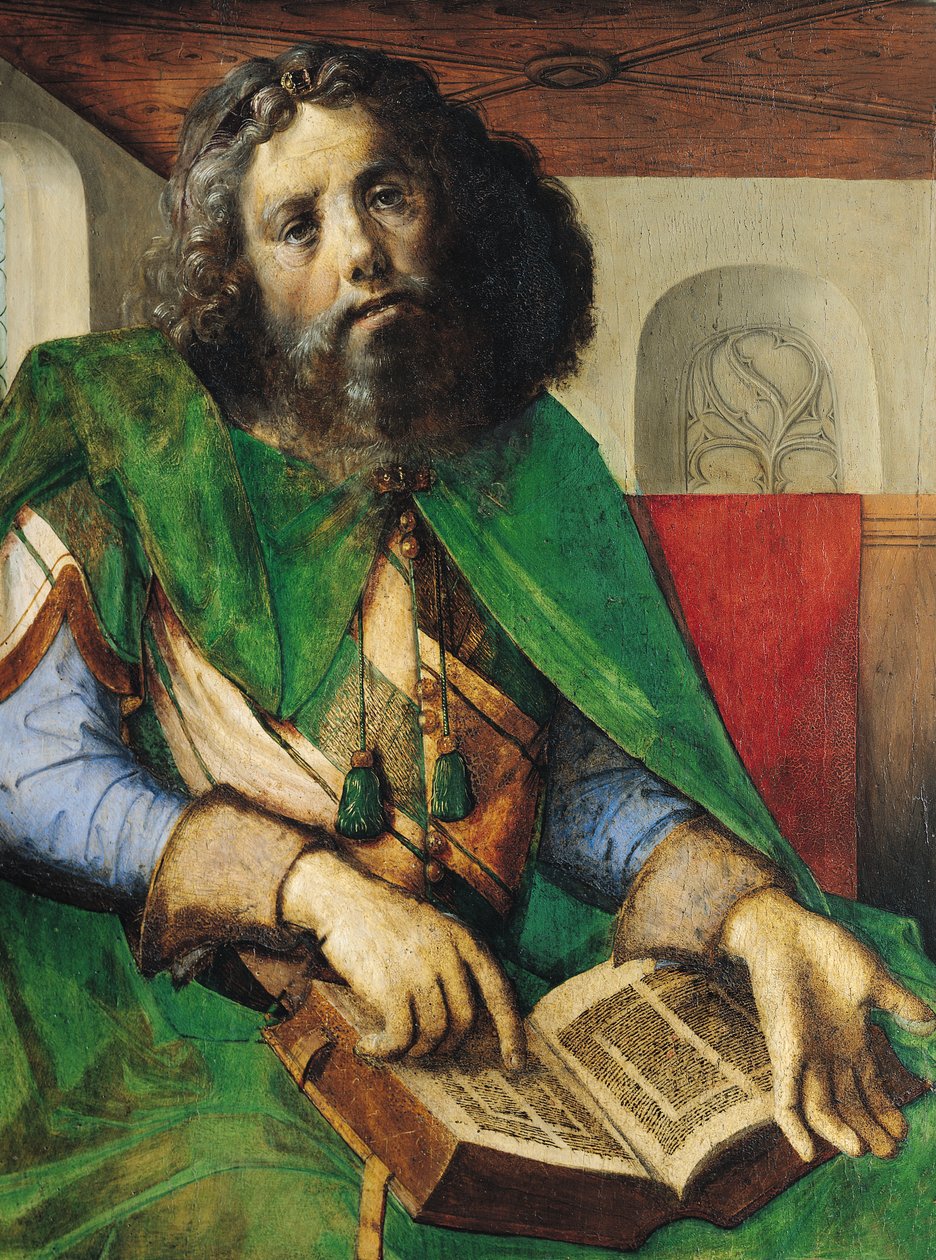 Portrait of Plato (429-347 BC) c.1475  by Joos van Gent