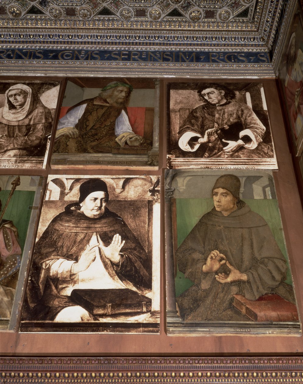 Urbino Dükü Federigo da Montefeltro'nun Çalışması by Joos van Gent