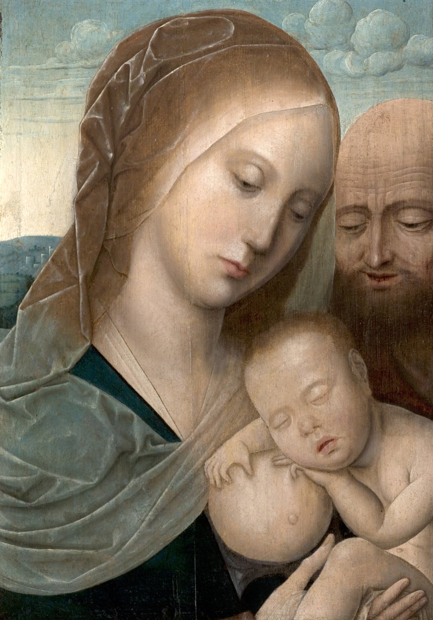 Aziz Joseph ile Bakire ve Çocuk, 1500-50 by Joos van and workshop Cleve