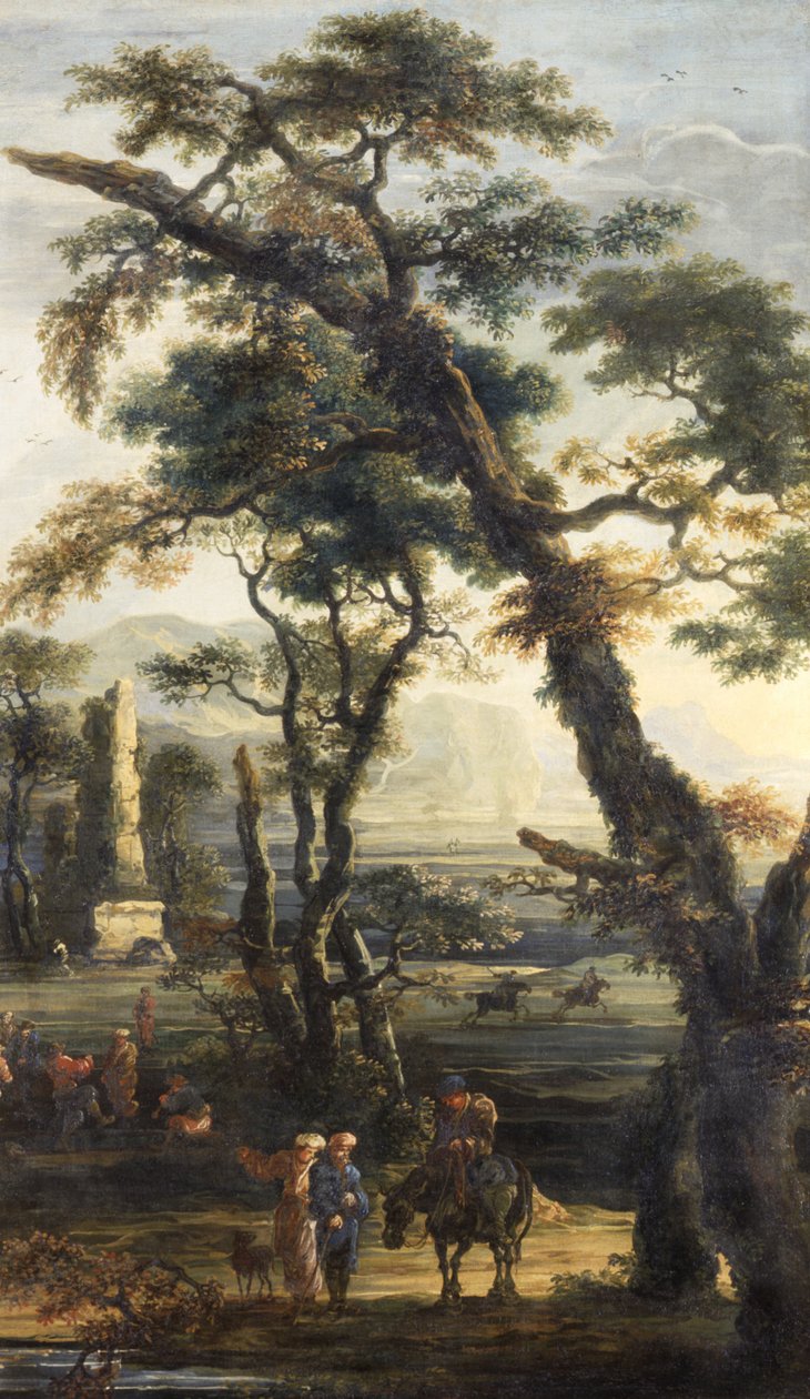 Dilenciler ile manzara by Joos or Josse de Momper