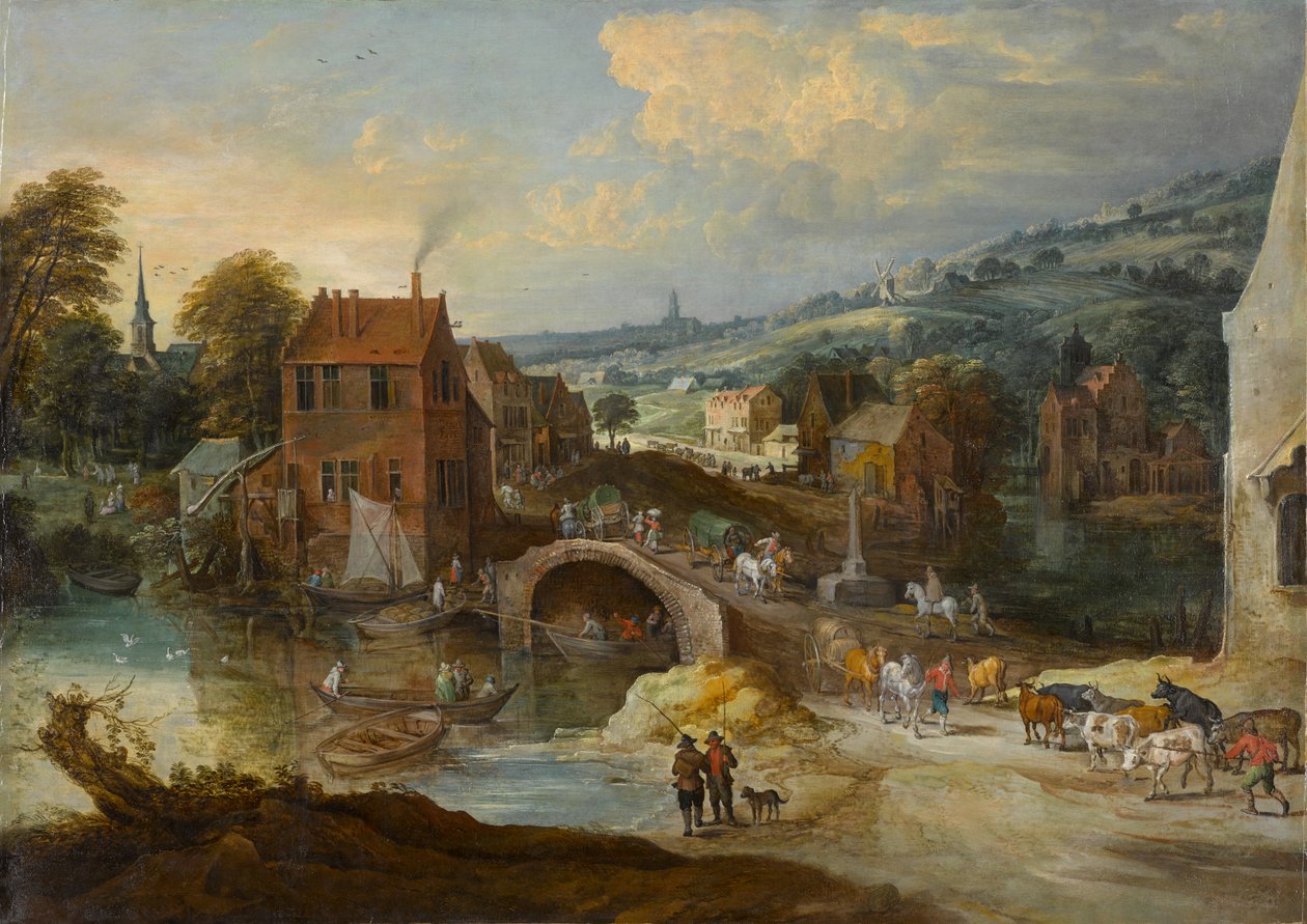 Köprülü Köy Manzarası, yaklaşık 1620