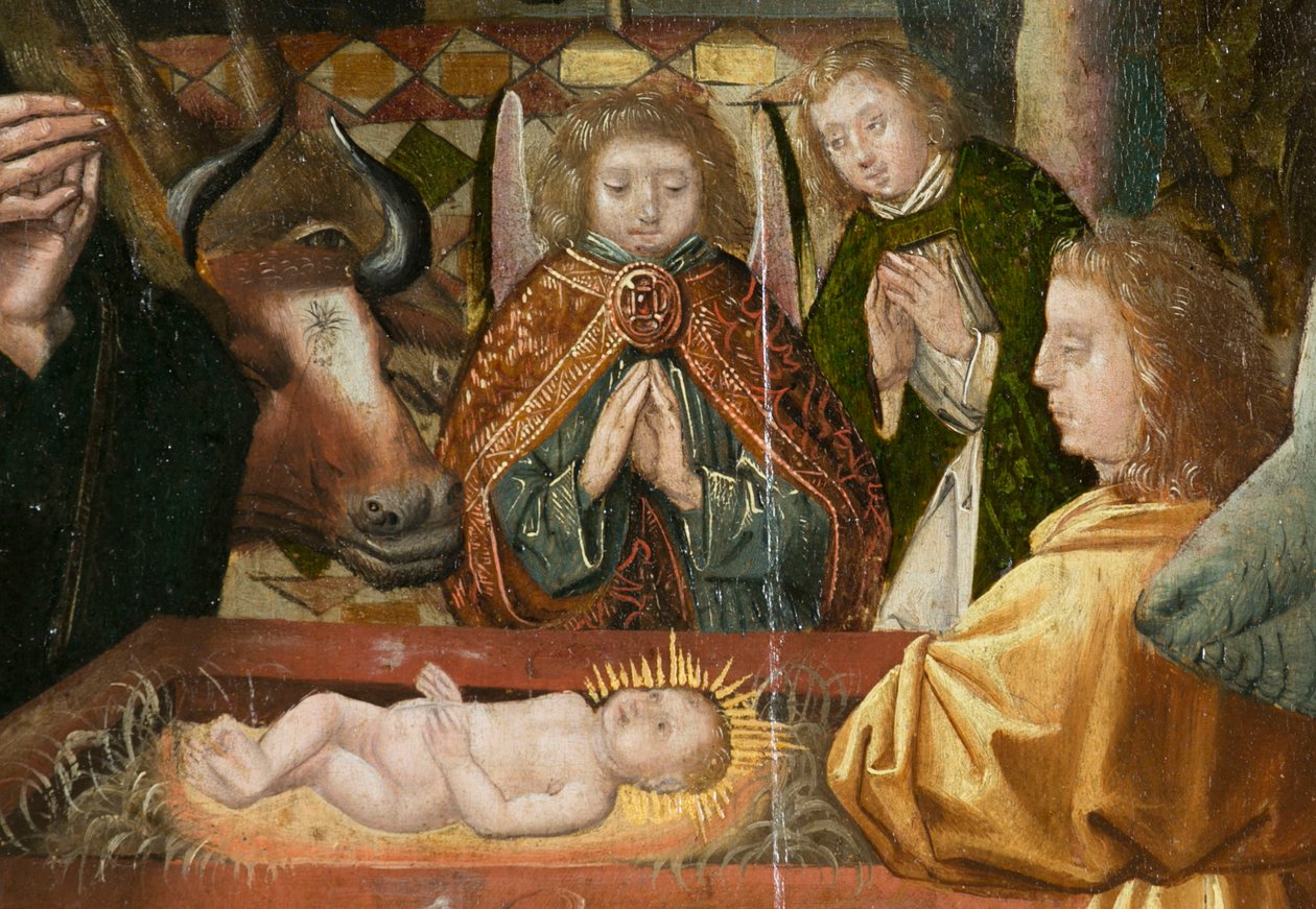 1540 dolaylarında Beytüllahim Üçlemesi (ahşap üzerine resim) by Joos van (attr. to) Cleve
