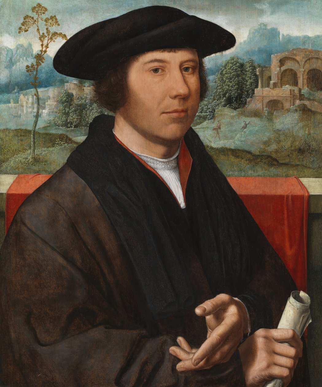 Bir Adamın Portresi, 1528-29 by Joos van Cleve