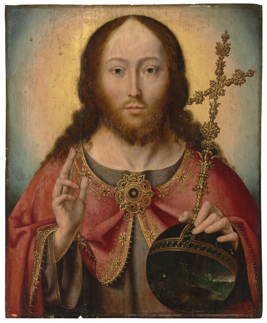 kurtarıcı Mundi by Joos van Cleve