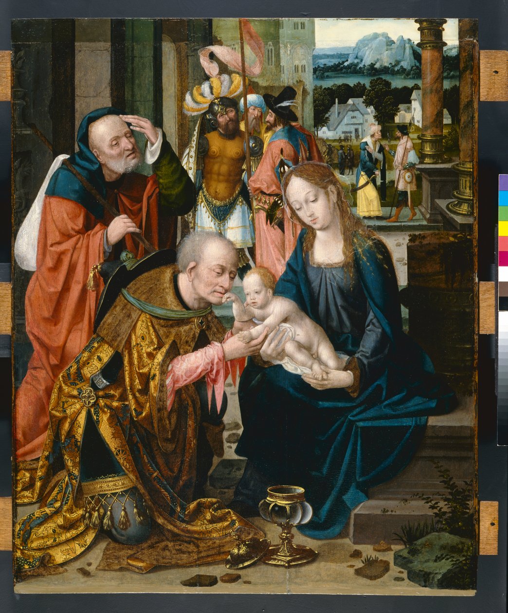 Kralların hayranlığı by Joos van Cleve