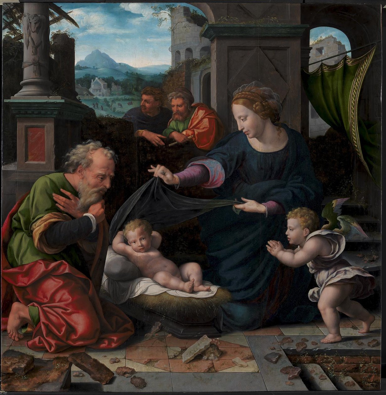 Kutsal Aile by Joos van Cleve